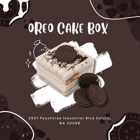 oreo cake box